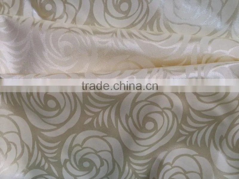 Changxing factory polyester knit fabric for mattress