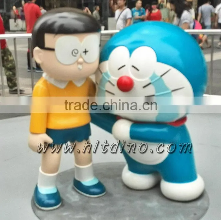 HLT DINO customized fiberglass Doraemon statue