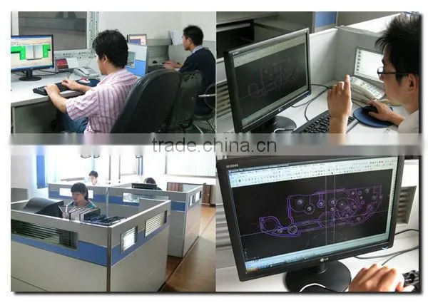 plastic ballast housing for lamp