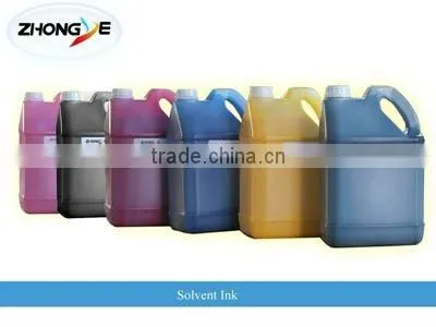 zhongye solvent ink for SPT510 or SPT1020 print head