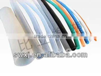 extruded thin silicone rubber tube