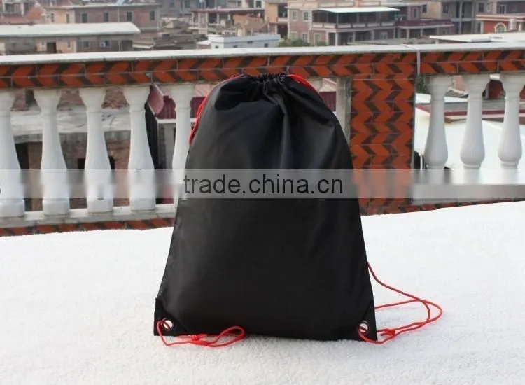 new arrival cheap polyester drawstring bag