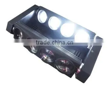 New Disco Pro 8PCS 10W White LED Spider Lights 20 Times Per Second Strobe
