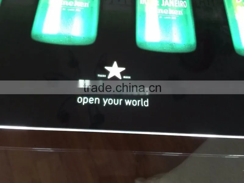 LED display, bottle display, Bottle display