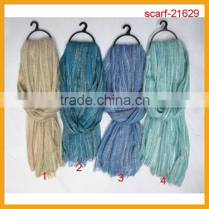 fashion long scarf cotton fringe scarf