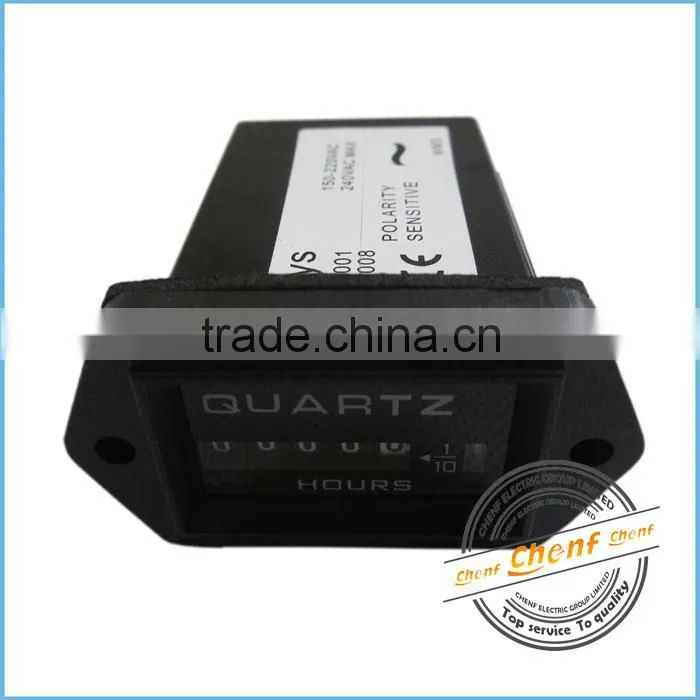 CE Approval 7 Digits Mechanical Hour Meter / Timer ( 0 to 99999.99 Hours)