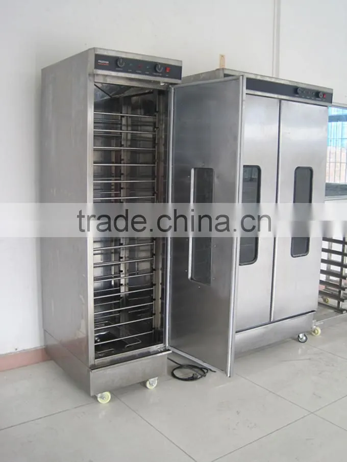 Factory Sell Two Door Economic 28 trays Electric Dough Proofer Price