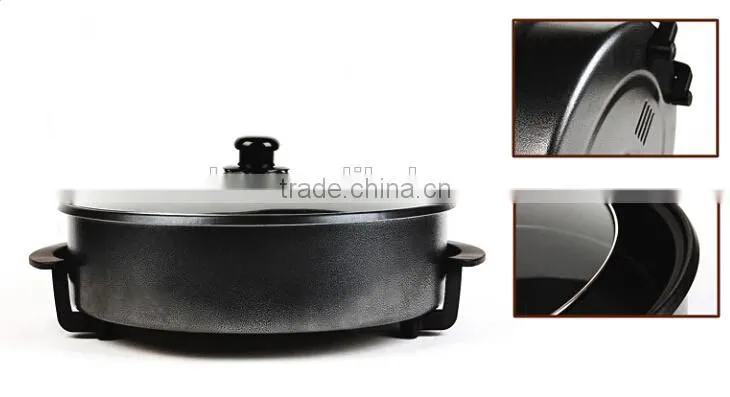 China manufacturer CE approved electric cast iron pizza pan
