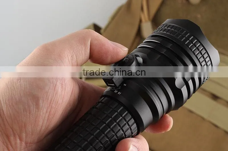 Dipper BD01 18650 26650 flashlight usb flashlight Shockproof Tactical Flashlight