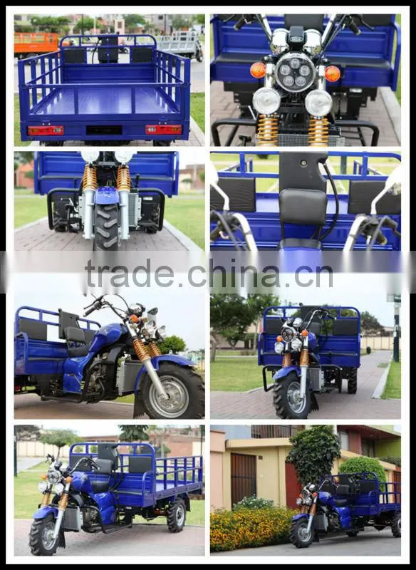 KA250W-T Motorized and Gas Powered Cargo Motor Tricycle for Adults