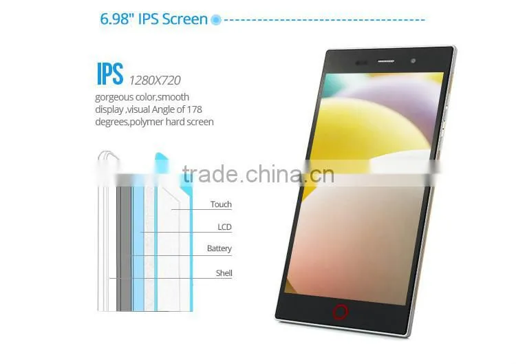 Promotion 6.98 Inch Quad Core MTK8382 1G RAM 16G ROM GPS dual sim tablet pc phablet