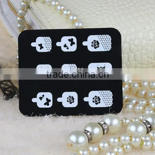 2016 hot selling custom nail stencils