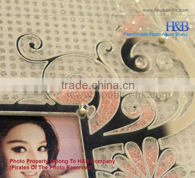 H&B Wholesale Promotion Acrylic Flush Mount Album/Wedding Photo Album