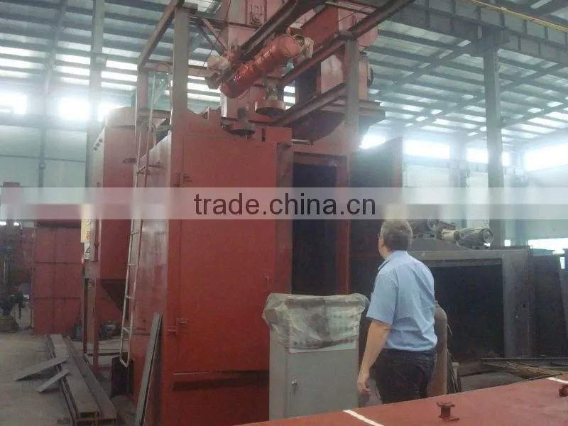 Roller Conveyor Blast Machines For Sheet Metal and Profiles