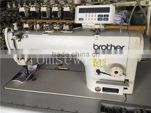 Used Second Hand Brother S-7200C-303A Automatic Sewing Machine For Shirt