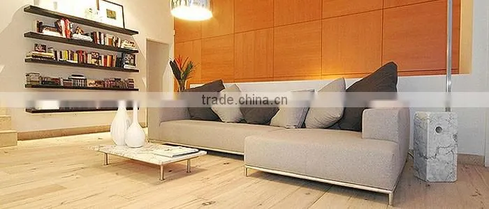 Wooden Residential PVC Vinyl Floor For Kitchen