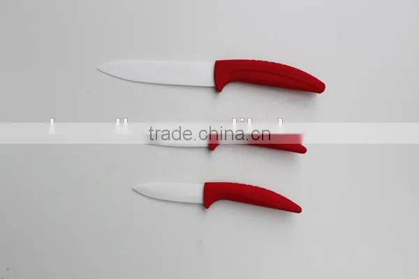 Top Quality China Ceramic Knives set Fruit knife, Paring knife, Utility Knife and Chef Knife Hot Selling on TV shopping