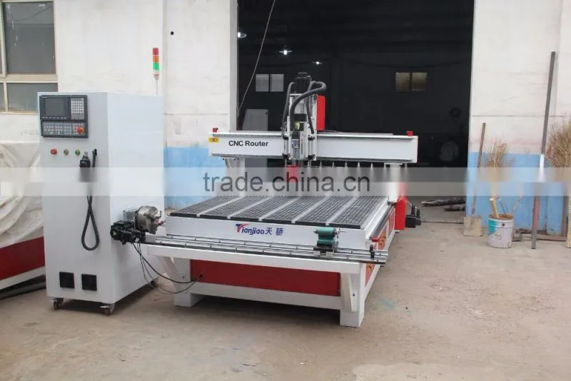 china automatic 4th axis rotary 3d ATC wood carving cnc router 1530