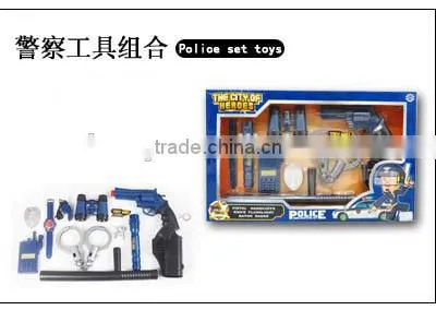 pretend play children game police toy set