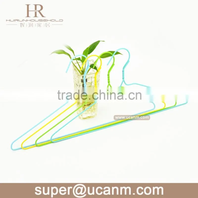 HRC-28 colored dry cleaner wire hanger for clothes