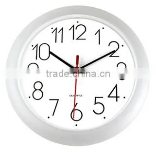 12 inch cheap plastic wall clock for promotion