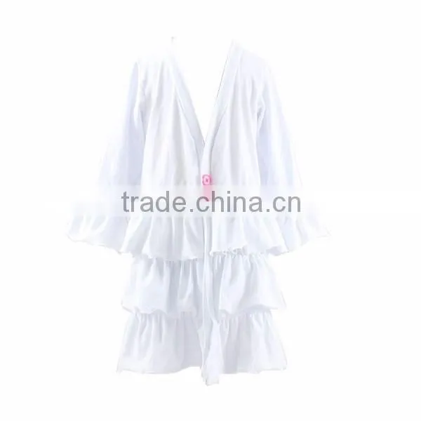 2016 Kaiyo Online clothing store ruffle overcoat girl's overcoat wholesale children's boutique clothing