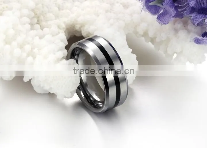 KSTONE High Quality Tungsten Ring ,Engagement Rings,Tungsten Carbide Wedding Ring