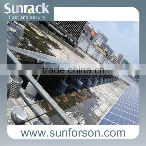 solar module mounting system roof pv panel mount frame