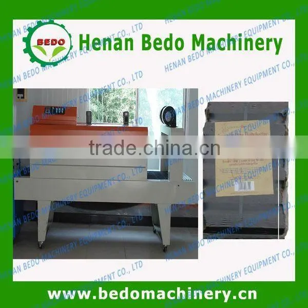 PE film heat shrink packing machine for charcoal rods