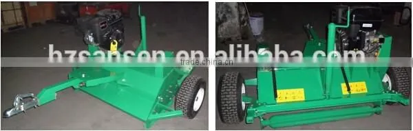 sansen CE ATV Finish mower with loncin electric engine grass cutter, atv mower rotary for sale