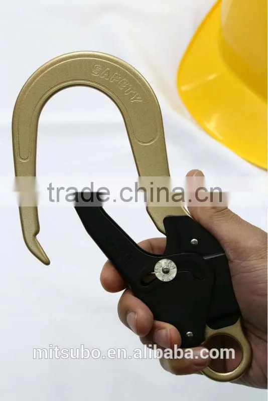 2" Stainless Steel Electrician Lanyard Belt Carabiner Scafolding Hook