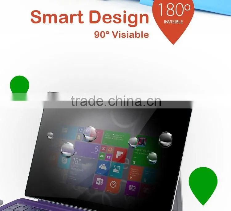 Perfect Fit Anti-spy Screen Protector for Computer Surface Pro 4