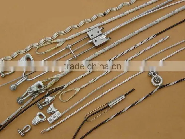 Preformed Armour Rod Dead End Grip preformed guy grip galvanized steel guy cable