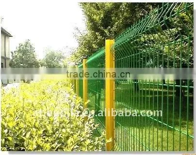Anping County Nuojia Galvanized/PVC Peach Column Fence