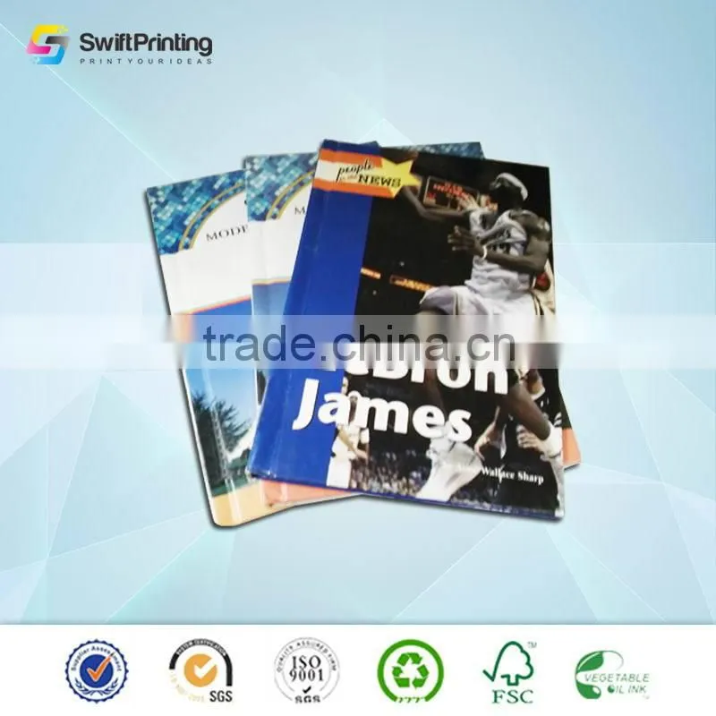 Factory top sell color custom hardcover book printing