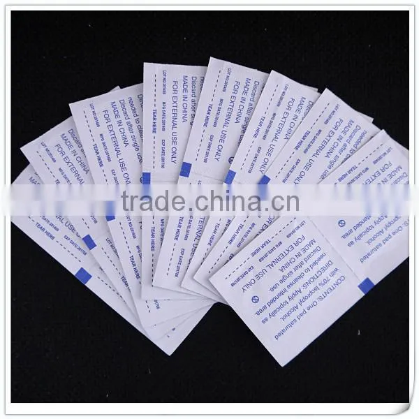 cleaning alcohol pad