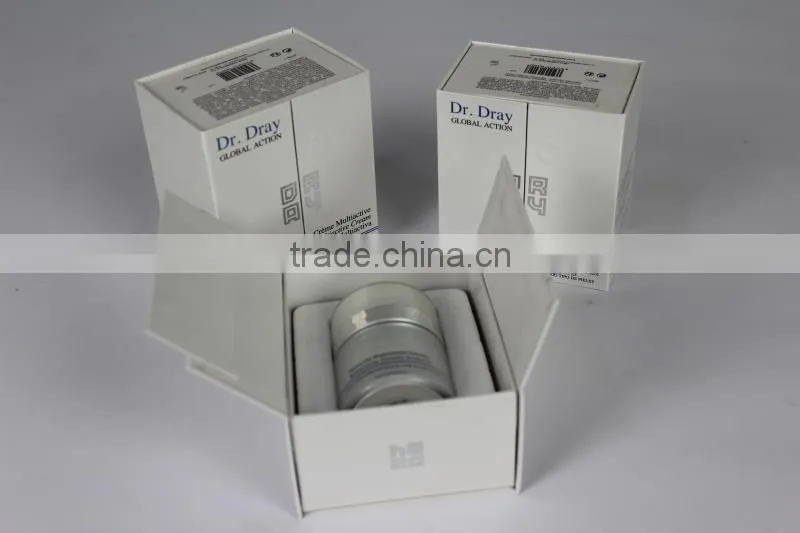 Professional Factory Double open type Luxury white empty cosmetic cream box packaging box