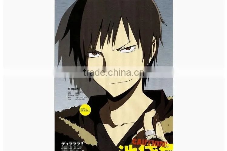 Excellent Factory synthetic heat resistant cheap cosplay Durarara!! Orihara Izay cosplay wig