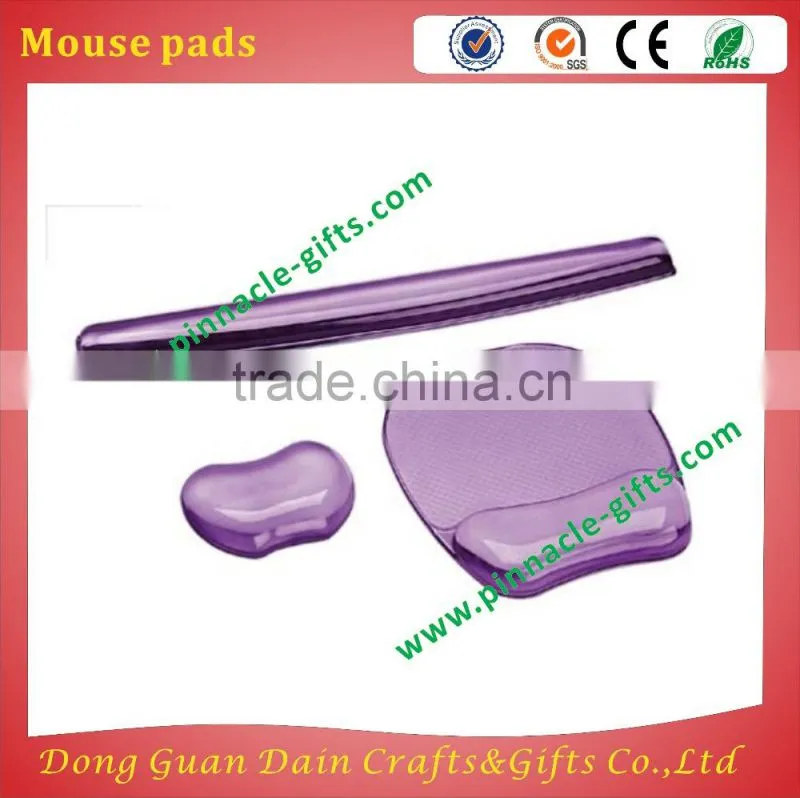 Beautiful girl breast gel mouse pads