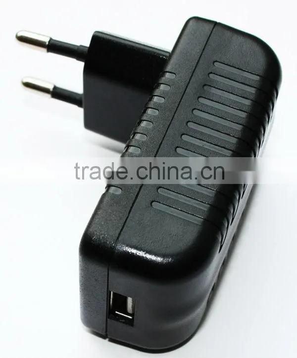 Shenzhen Plug-in Portable Travel Dual USB Power Adapter 5V 1A