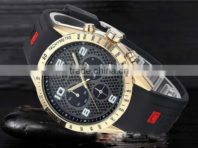 Quartz Watch New Men Clock Fashion Military Sport Casual GT Watches Quality Relogio Silicone Quart-watch