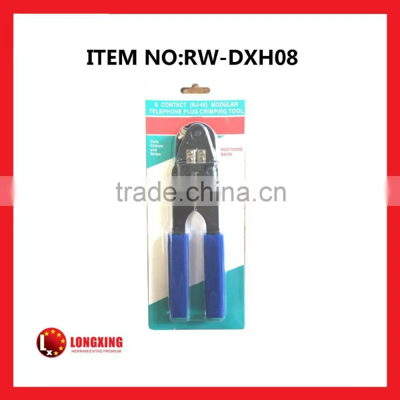 Factory Supply Network Cable Crimp Tool For crimping modular plug set , RJ45 Cable Crimping Tools