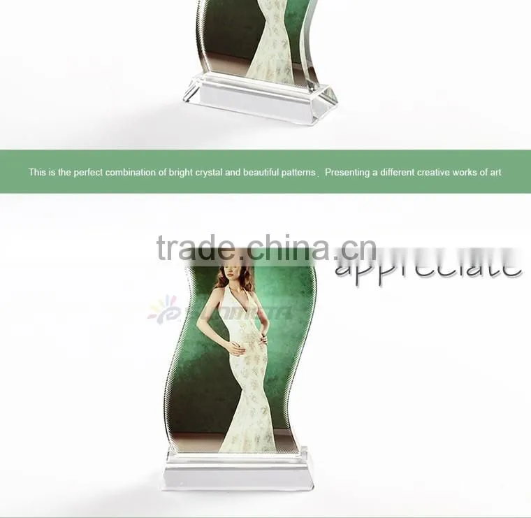 Sublimation Crystal Blanks With Coating