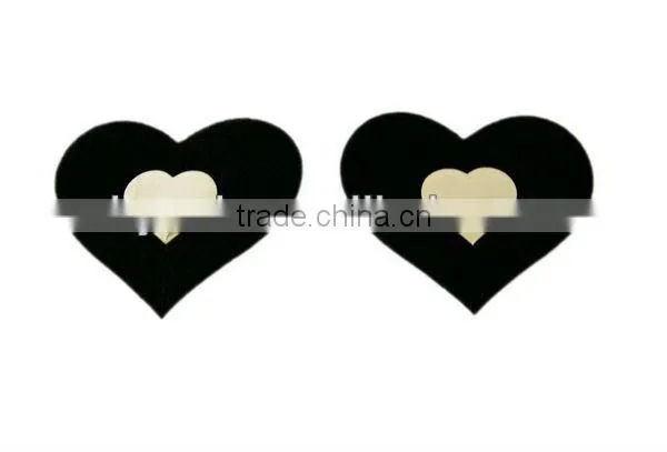 Paypal accept with wholesale price hot sexy heart shape nipple cover