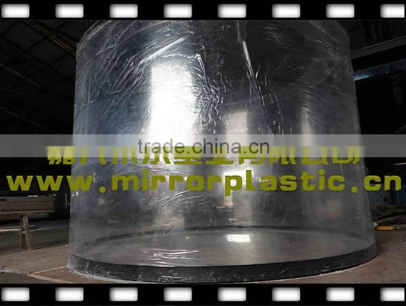 custom plexiglass aquarium cylinder