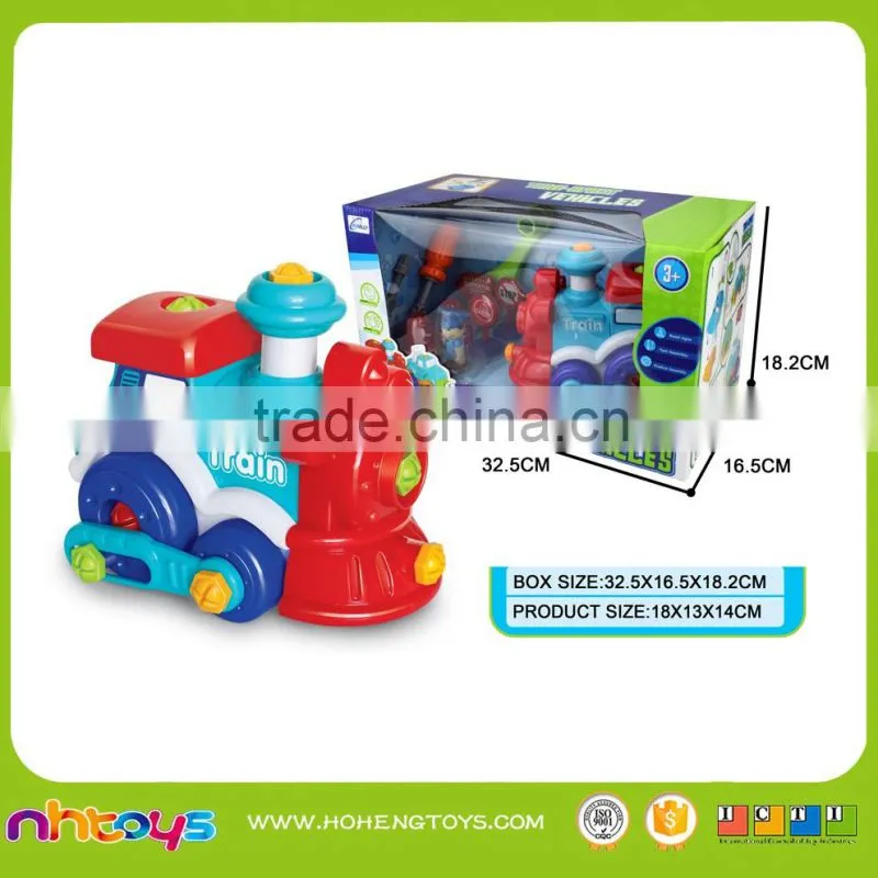 Toy assembled car assembling toy