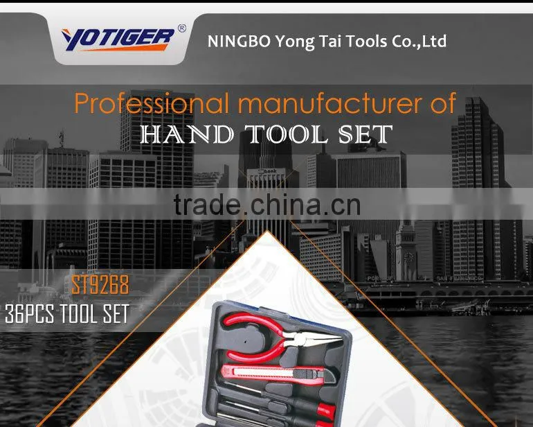 36pcs Promotional Gift Tool Set Socket Bit Plier Mini Screwdriver