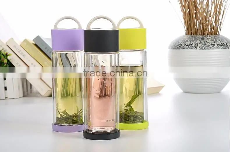 Custom Elegant Fancy 1.5 Oz Glass Sparking Drinking Bottle Factory/ Stylish Unbreakable Voss Water Glass Bottle Wholesale
