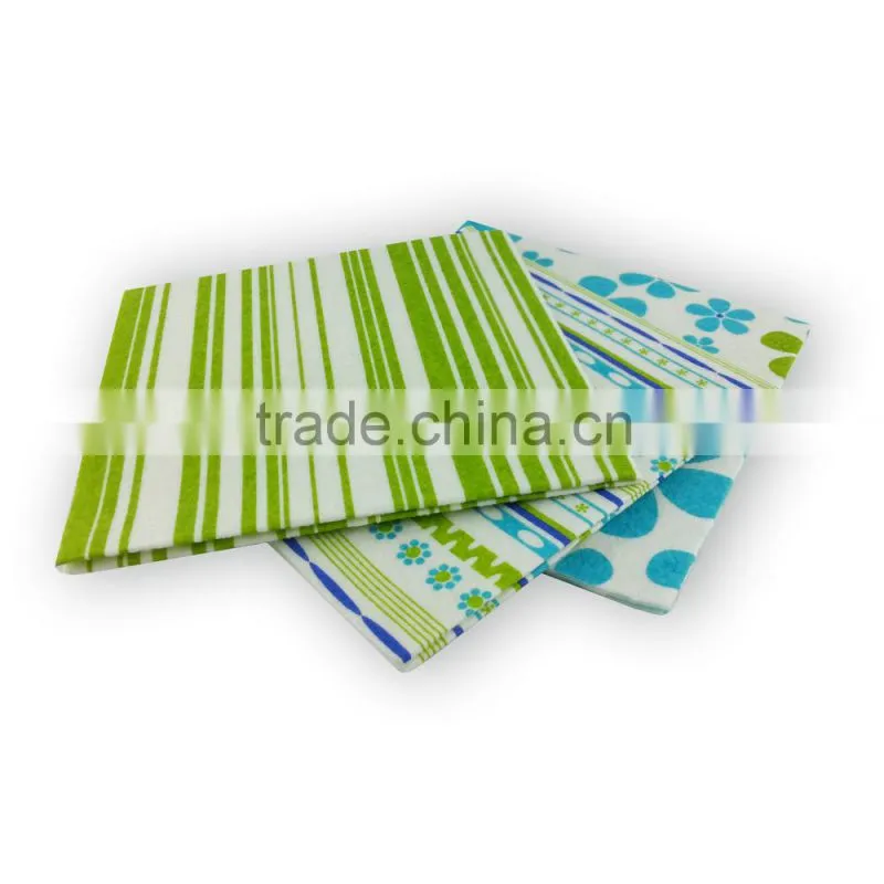 Dry Printed Non-woven Fabric Wipe