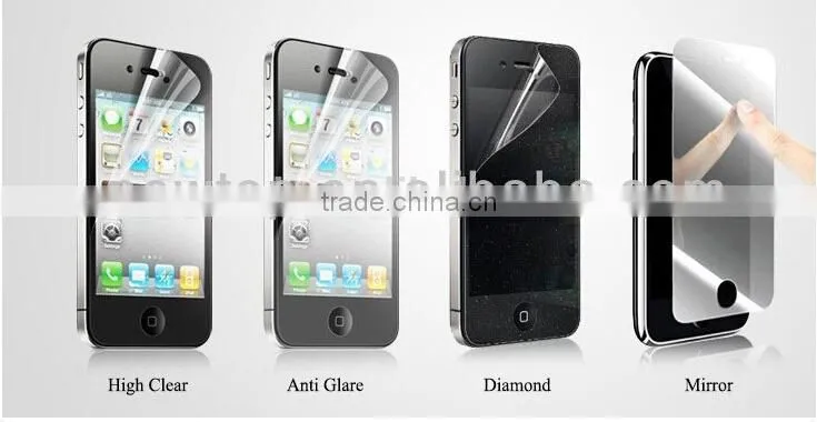 0.125mm pet 3 layers High Clear screen protector for mobile phone screen skins